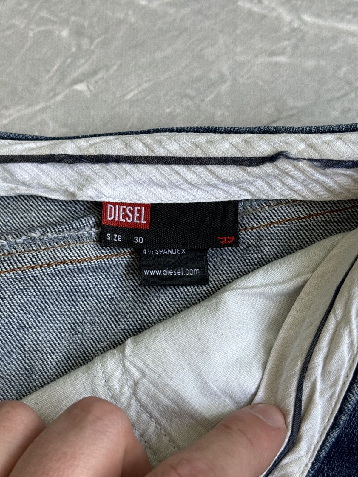 Diesel Vintage Diesel Low Waist Midi Skirt Denim Size 30" / US 8 / IT 44 - 10 Thumbnail