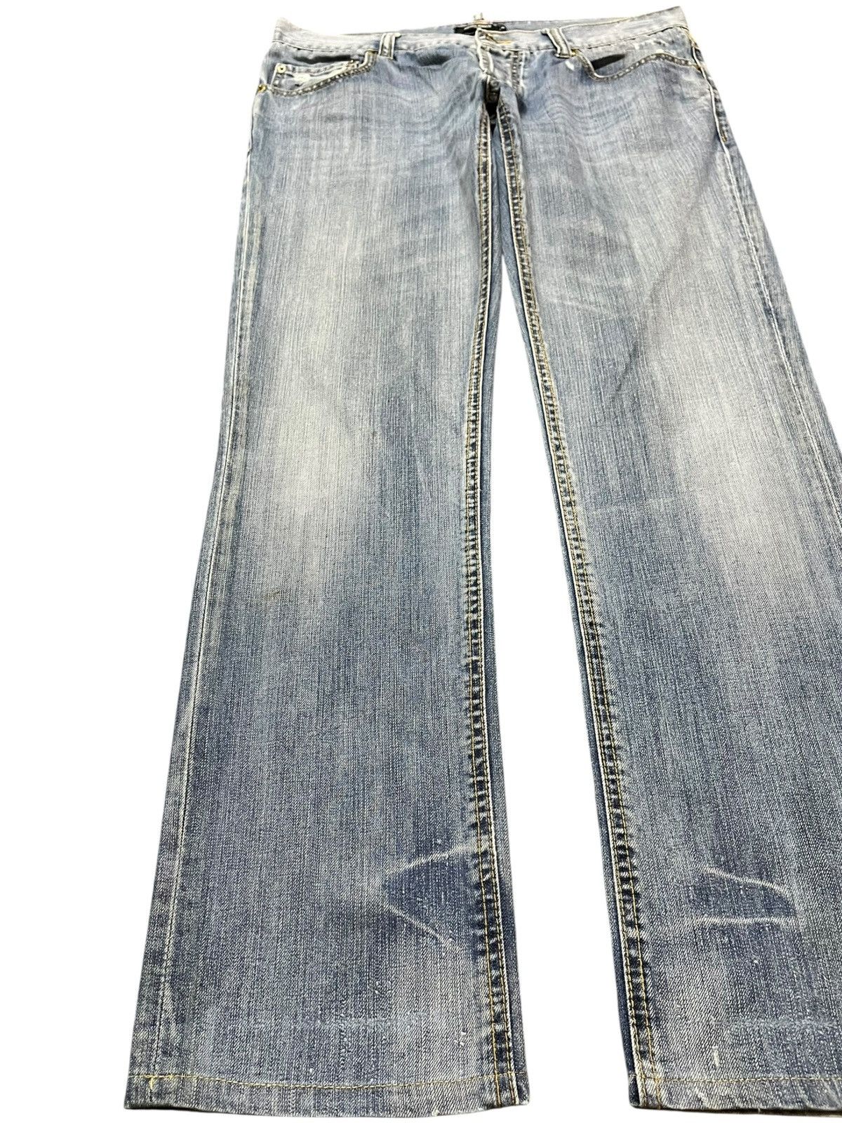 Antony Morato Vintage Anthony Morato Faded Grunge Denim Size US 34 / EU 50 - 3 Thumbnail