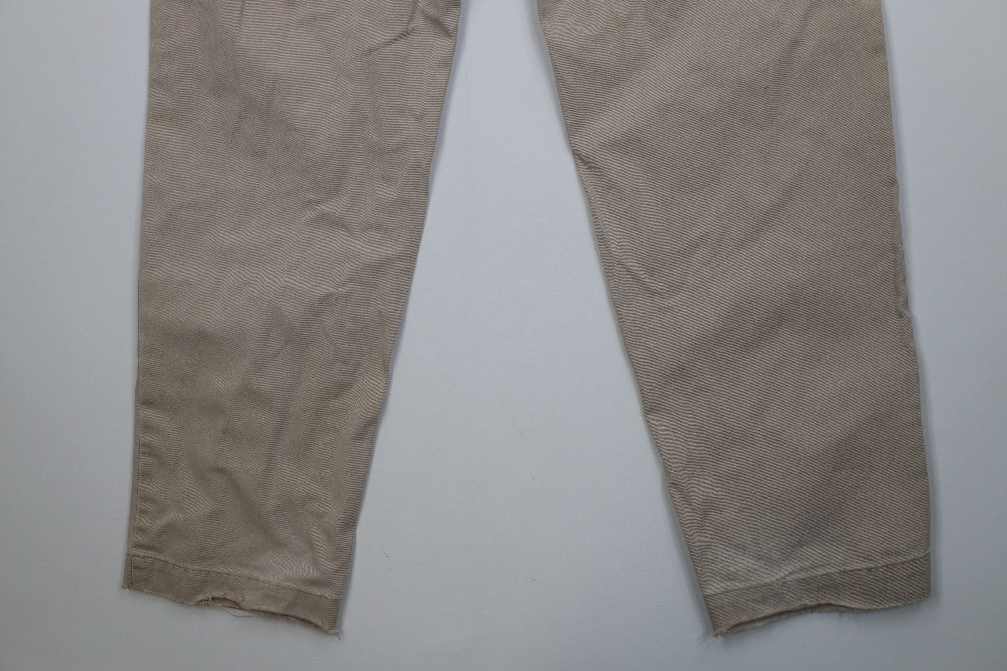 Ralph Lauren Vintage 90s Ralph Lauren Philip Cotton Chino Pants Beige Size US 30 / EU 46 - 15 Thumbnail