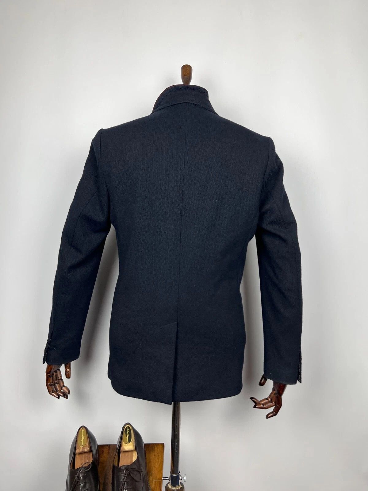 Ted Baker Ted Baker London Black Removable Lining Two Button Jacket Size US XL / EU 56 / 4 - 8 Thumbnail