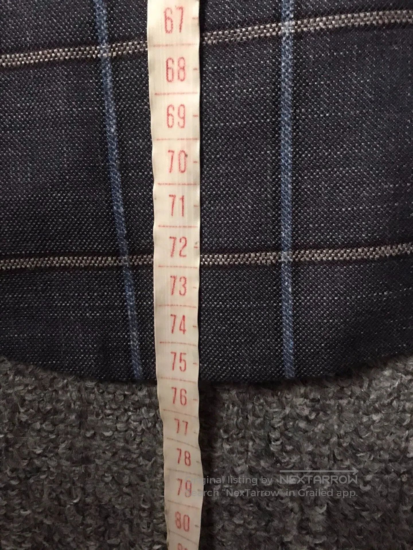 Armani Gray Plaid Blazer - Size XL. Size US XL / EU 56 / 4 - 9 Thumbnail
