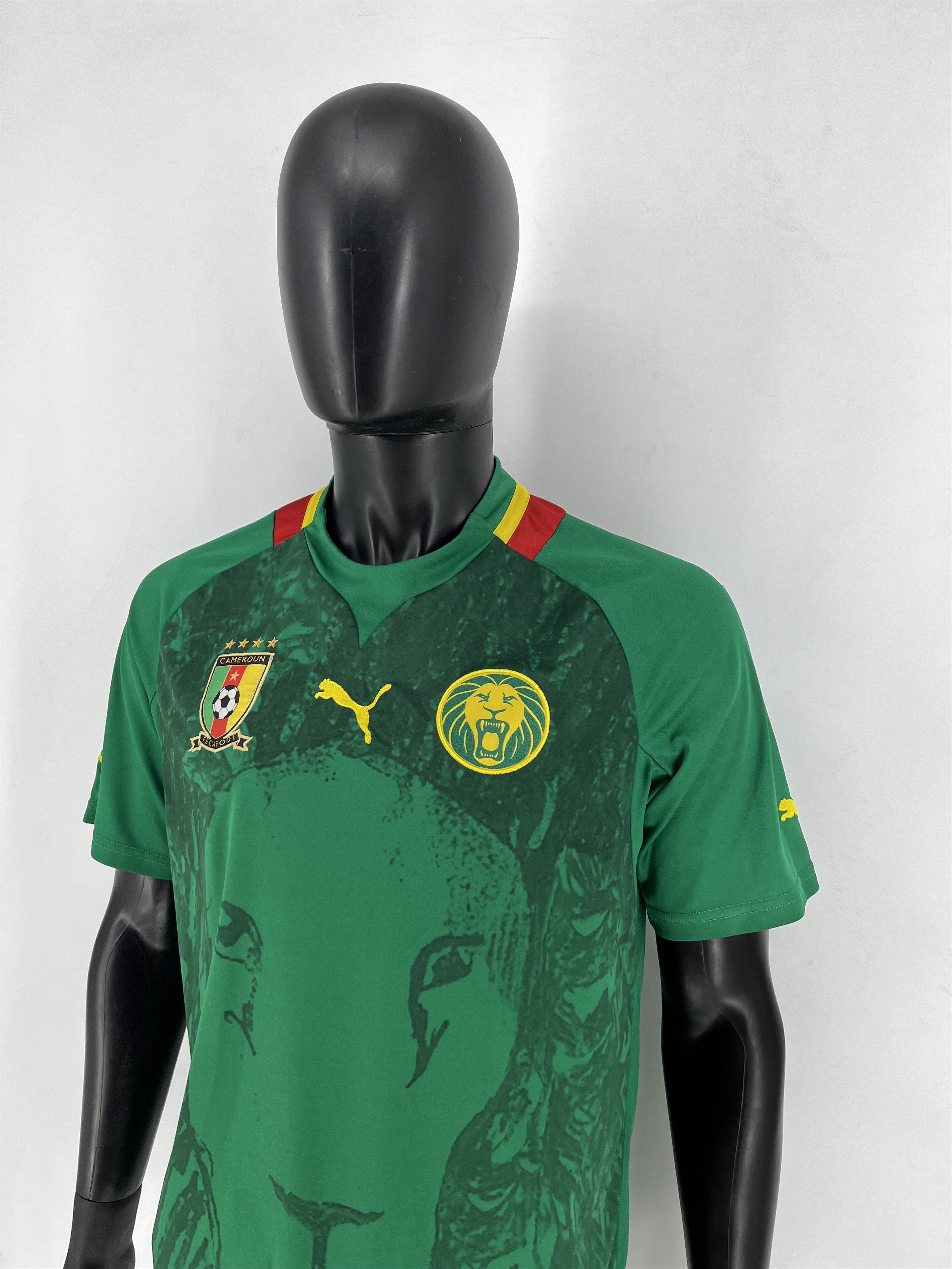 Puma CAMEROON 2012 2013 NATIONAL TEAM HOME FOOTBALL SHIRT SOCCER Size US L / EU 52-54 / 3 - 5 Thumbnail