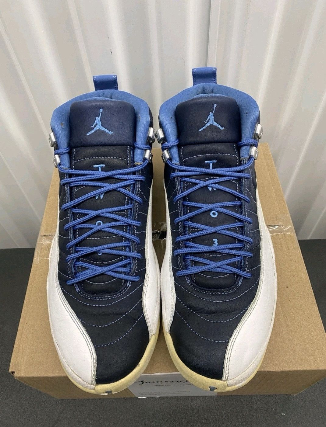 Jordan Brand Nike Air Jordan 12 Retro Indigo 2020 130690-404 Size 11 Men Size US 11 / EU 44 - 2 Thumbnail