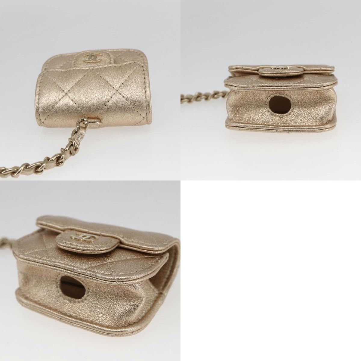 Chanel Chanel Matelasse Earphone Case Pouch Size ONE SIZE - 8 Thumbnail