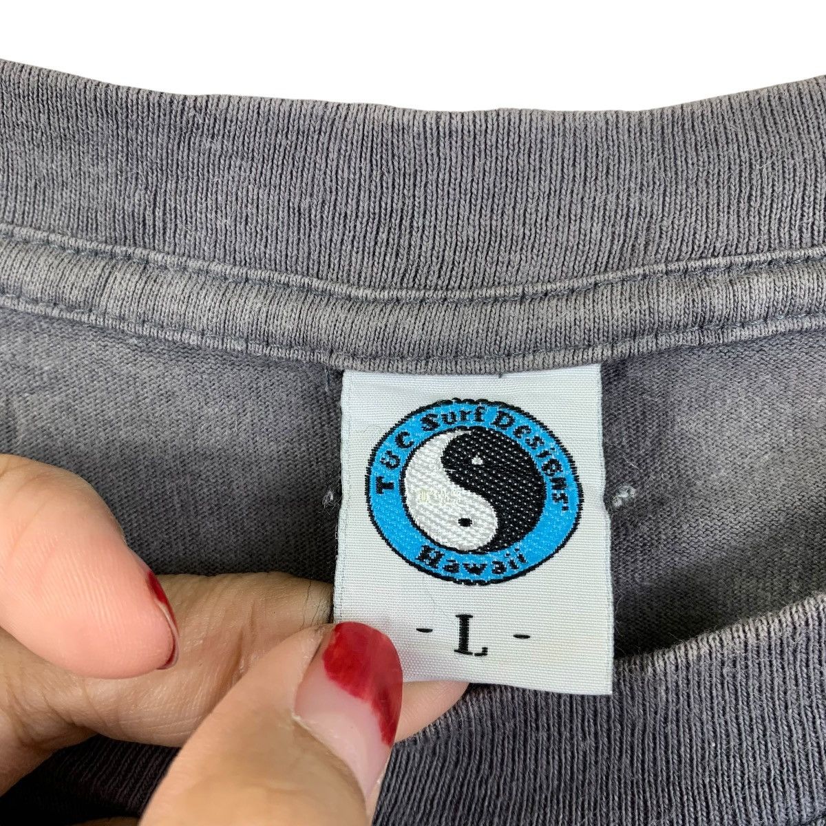 Vintage Vintage T&C Surf Designs Hawaii Large Back Graphic Yin Yang Size US L / EU 52-54 / 3 - 4 Thumbnail
