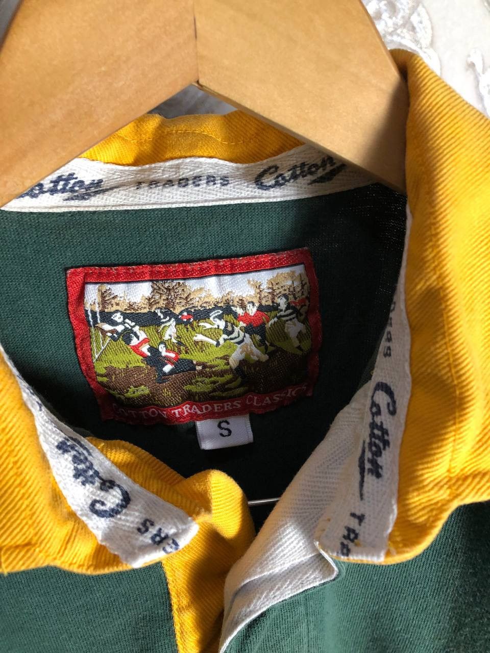 Cotton Traders × Vintage VERY RARE COTTON TRADERS SOUTH AFRICA RETRO RUGBY JERSEY 90s Size US S / EU 44-46 / 1 - 3 Thumbnail