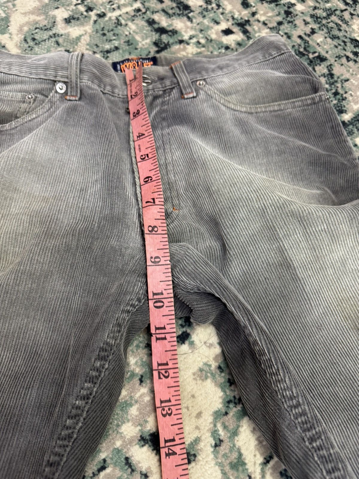 W&LT W&L.T. CORDUROY DISTRESSED PANTS JEANS Size US 31 - 12 Thumbnail