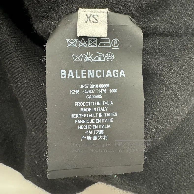 Balenciaga Balenciaga Yellow Wheat Pattern Sweater Size US XS / EU 42 / 0 - 4 Thumbnail