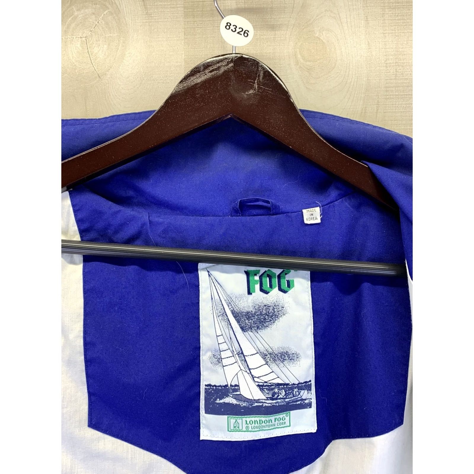 London Fog VINTAGE London Fog Mens Windbreaker Jacket Green Blue Medium Long-8326 Mens Size US M / EU 48-50 / 2 - 7 Thumbnail