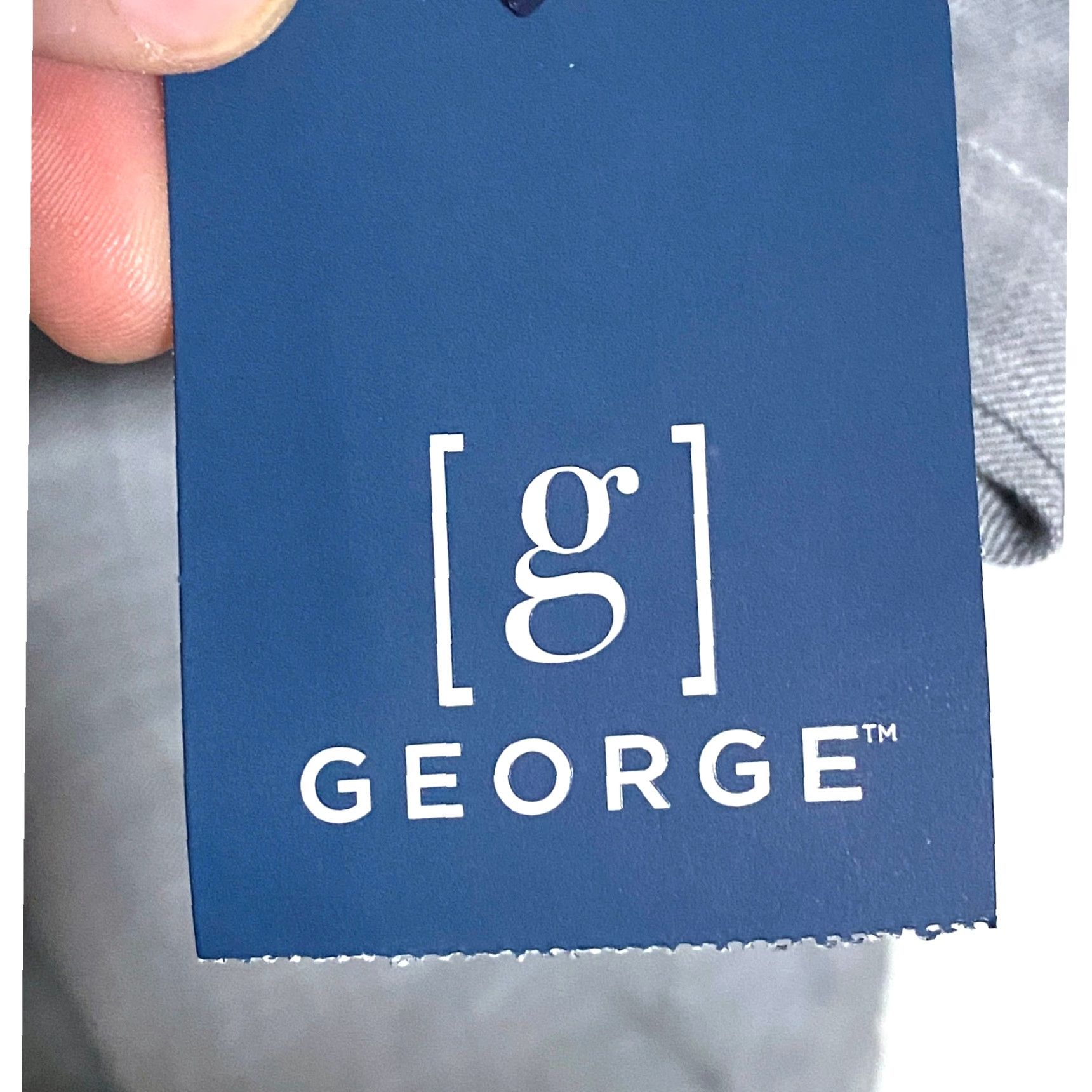 George George Classic Fit Button Down Short Sleeve Grey Shirt Men 2XL NWT Stretch Size US XXL / EU 58 / 5 - 7 Thumbnail