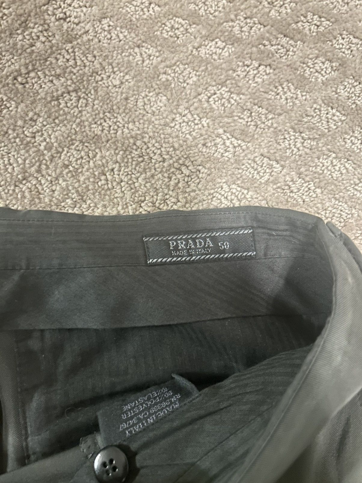 Prada Prada Techno Stretch Pant Size 50R - 2 Thumbnail