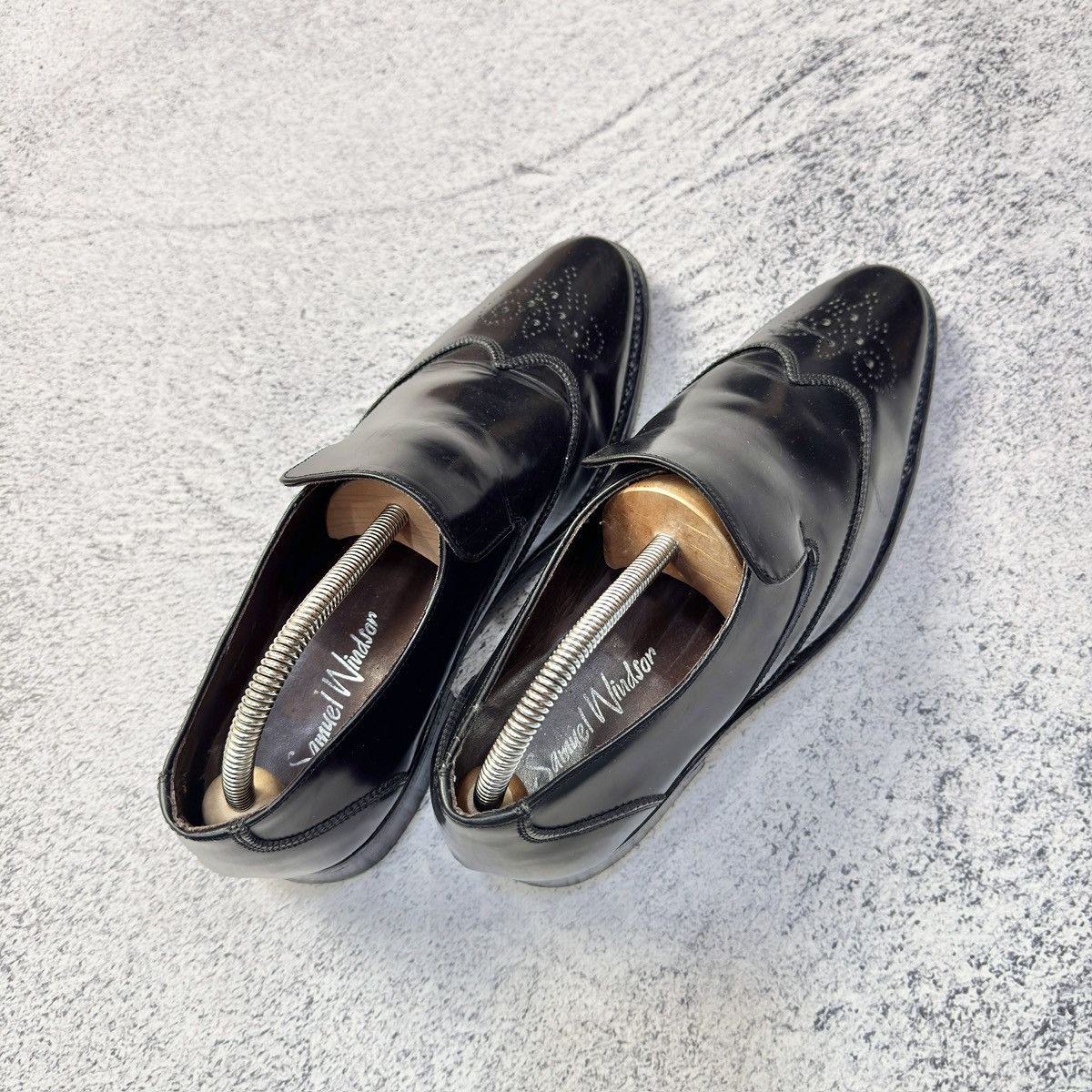 Designer × Handmade × Vintage Samuel Windsor Vintage Loafers Brogues US8 UK7 EU41 26cm Size US 8 / EU 41 - 8 Thumbnail