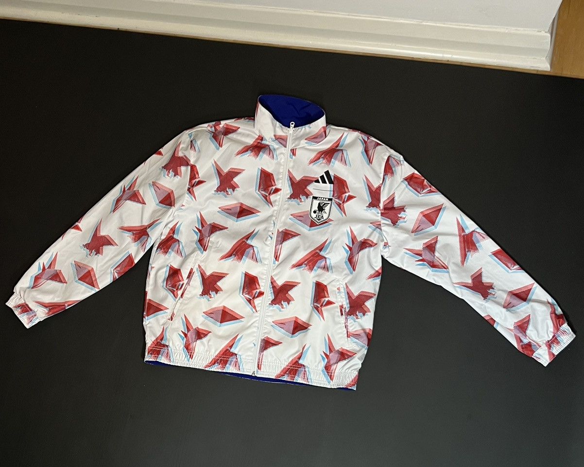 Adidas Adidas Japan football team reversible jacket Size US L / EU 52-54 / 3 - 3 Thumbnail