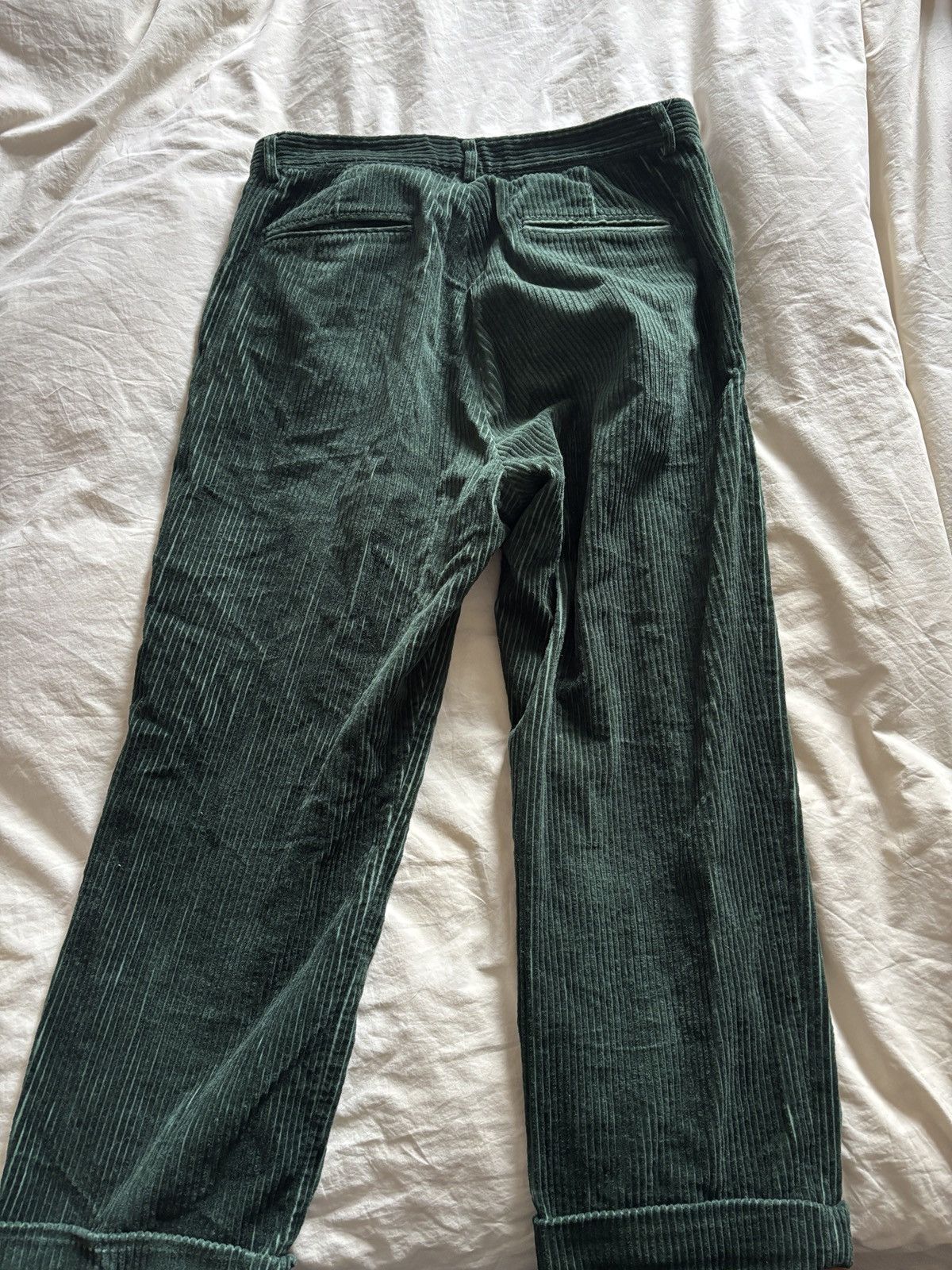 Maiden Noir Maiden Noir Green Corduroys Size US 32 / EU 48 - 4 Thumbnail