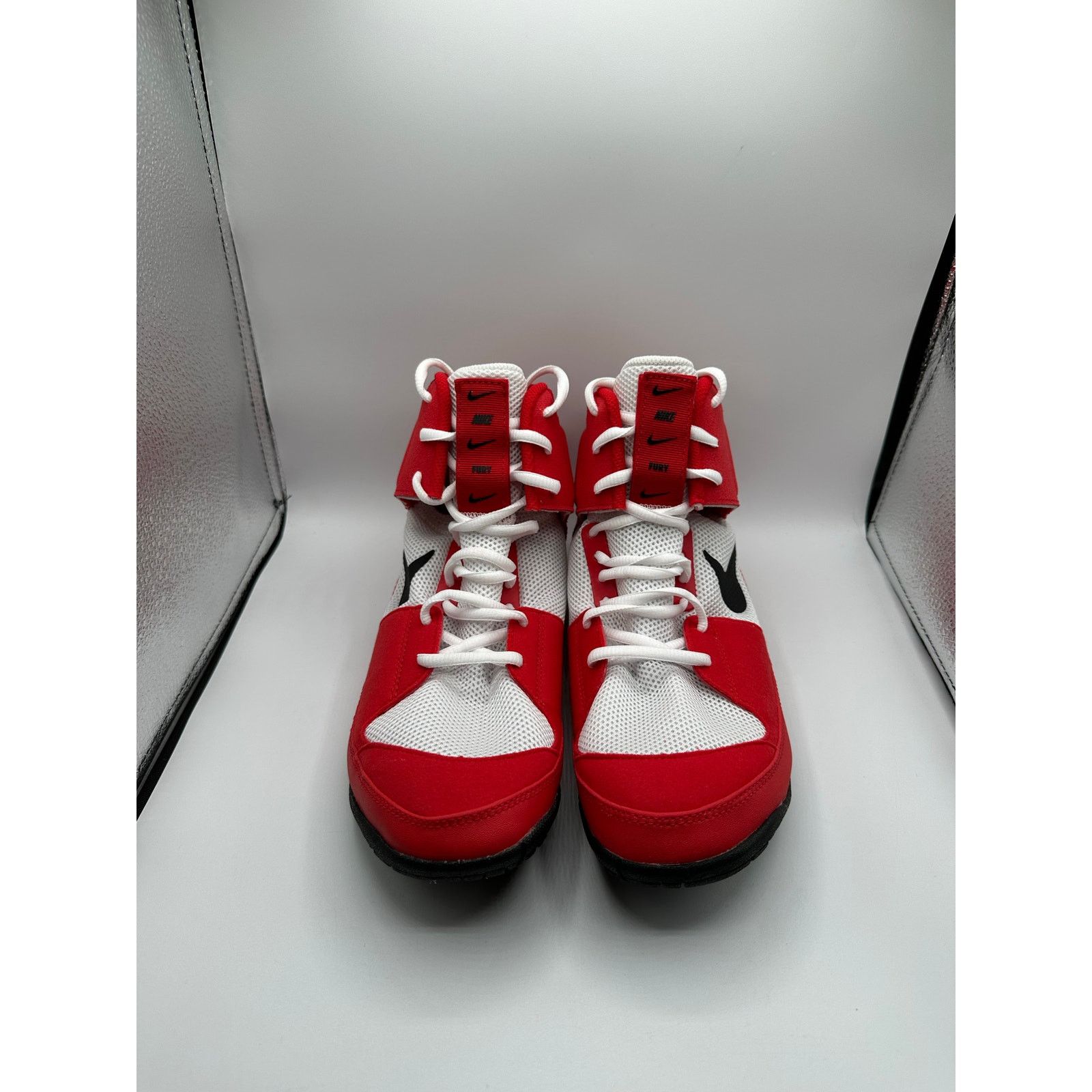 Nike Nike Fury Wrestling Shoes “University Red” size 11 men’s Size US 11 / EU 44 - 2 Thumbnail