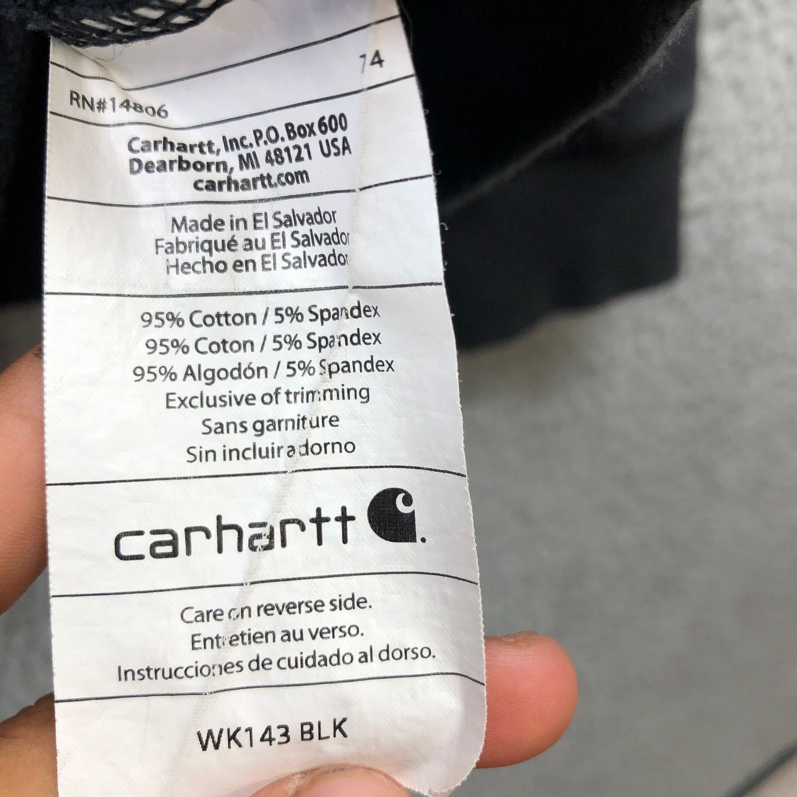 Carhartt Vintage Carhartt WK143 Jacket Women's Large Long Sleeve Size L / US 10 / IT 46 - 5 Thumbnail