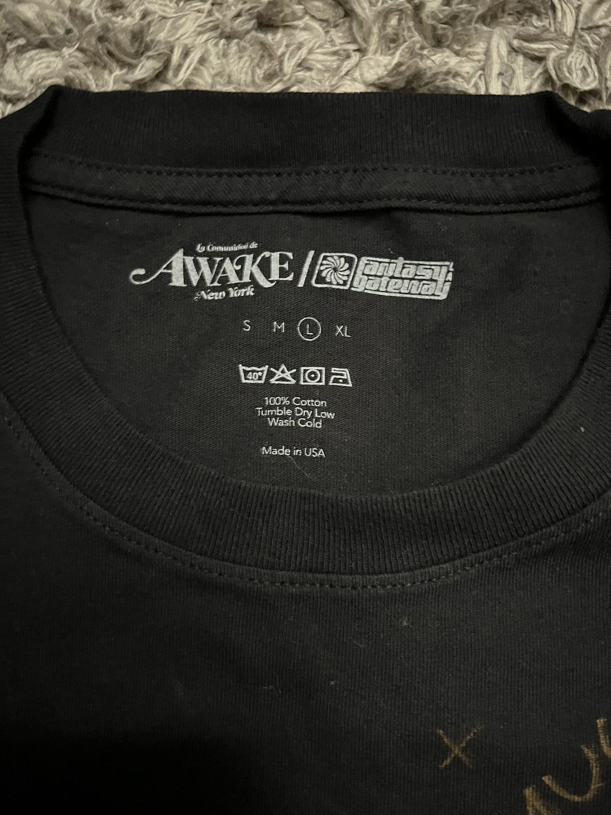 Awake NY Awake/Cuco Fantasy Gateway Longsleeve tee - black Size US L / EU 52-54 / 3 - 4 Thumbnail