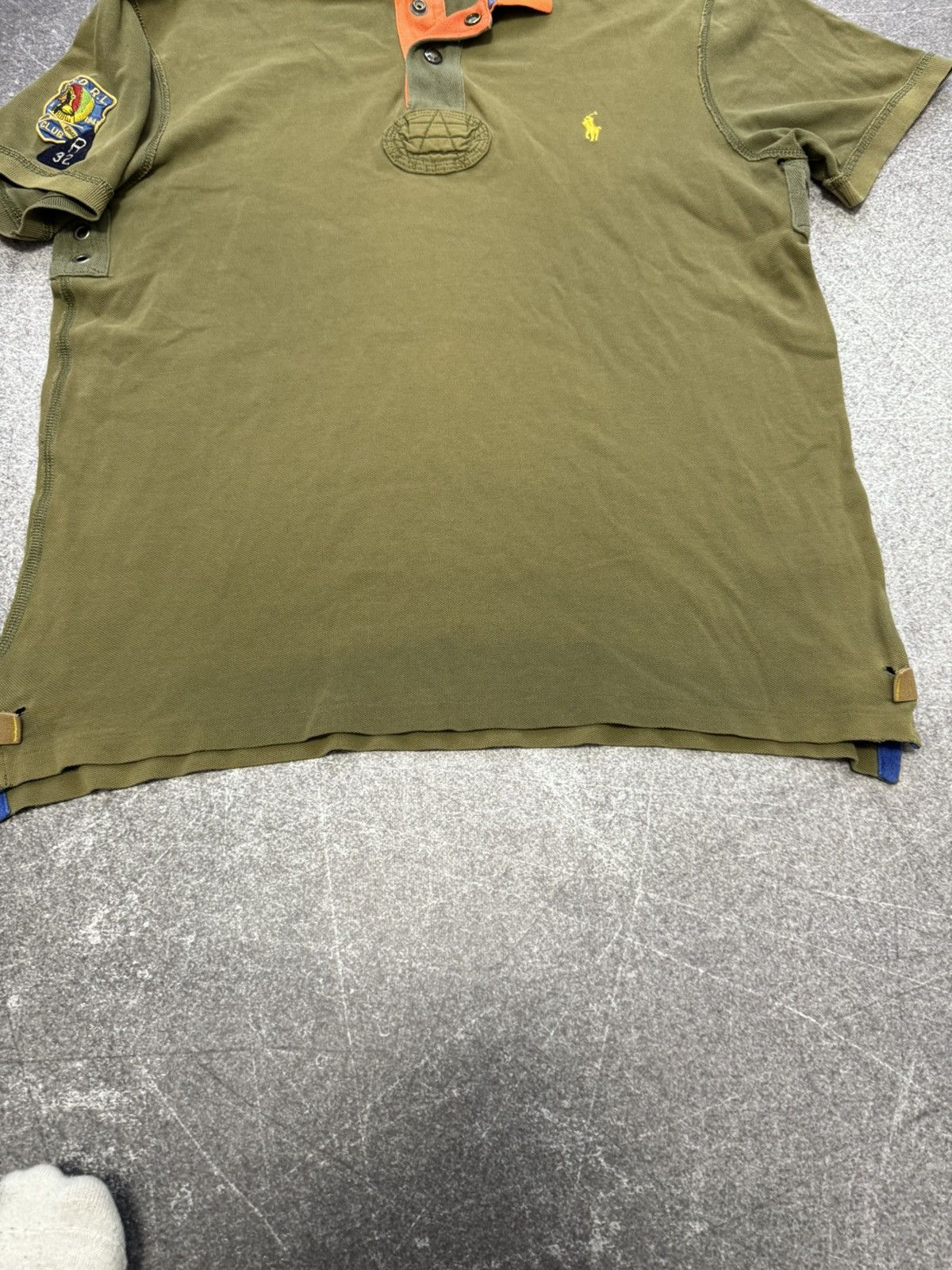 Polo Ralph Lauren Rare Vintage POLO RALPH.LAUREN CANOE KAYAK Club T Shirt Polo Size US XL / EU 56 / 4 - 10 Thumbnail