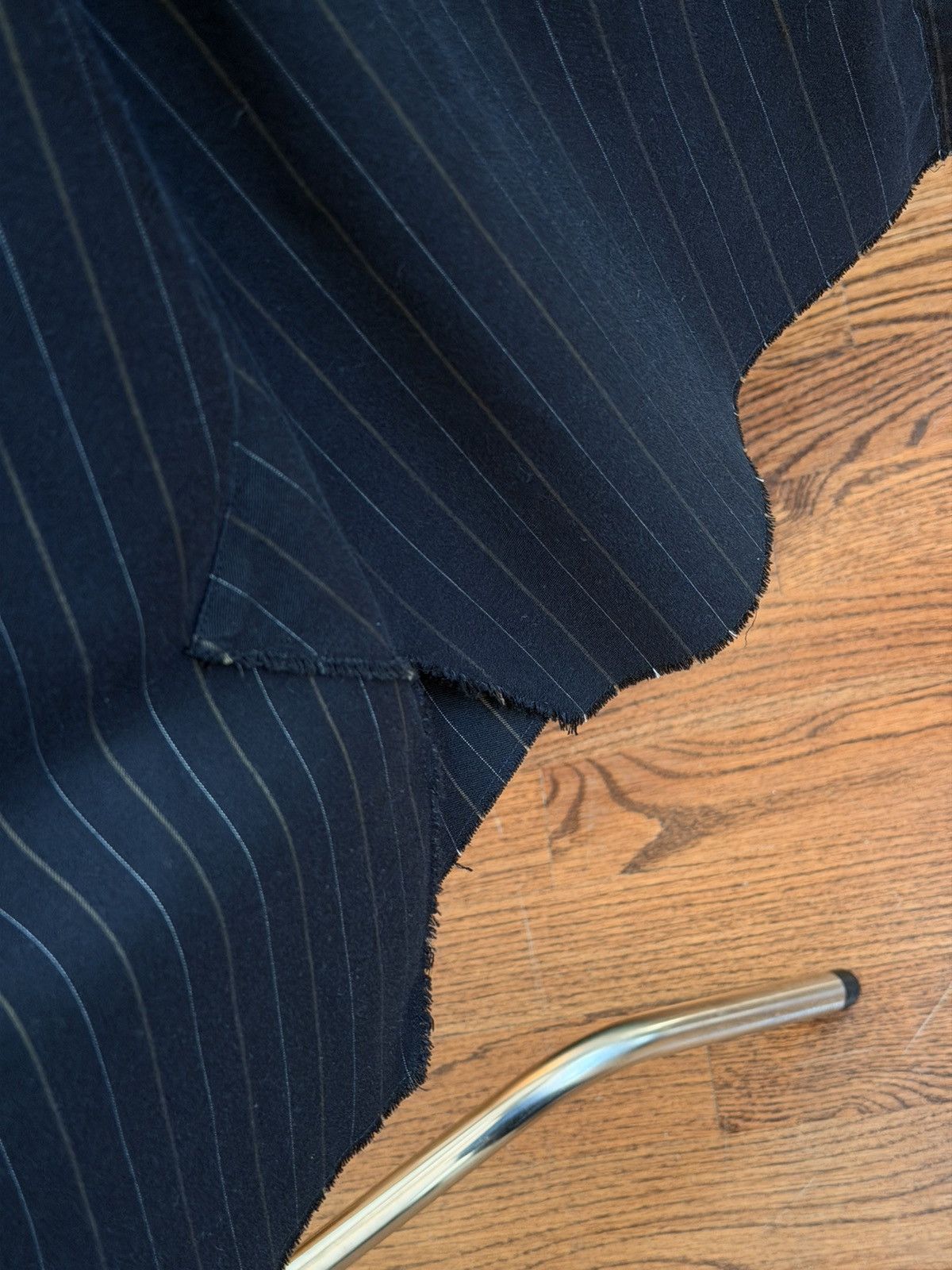MM6 MM6 Maison Margiela black pinstripe Blazer jacket Size 42R - 4 Thumbnail