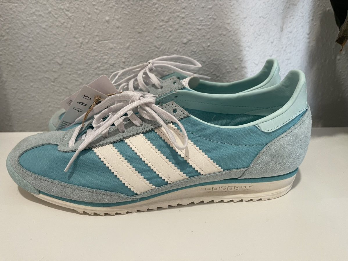 Adidas Adidas SL 72 OG W Women's Teal and White Sneakers Size US 8 / IT 38 - 1 Thumbnail