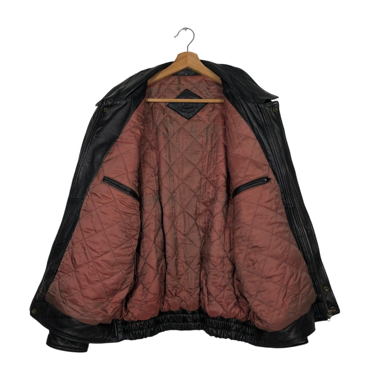 Aero Leathers VINTAGE BIKER GENUINE LEATHER JACKET ECHT LEDER ISSEY MIYAKE Size US M / EU 48-50 / 2 - 15 Thumbnail