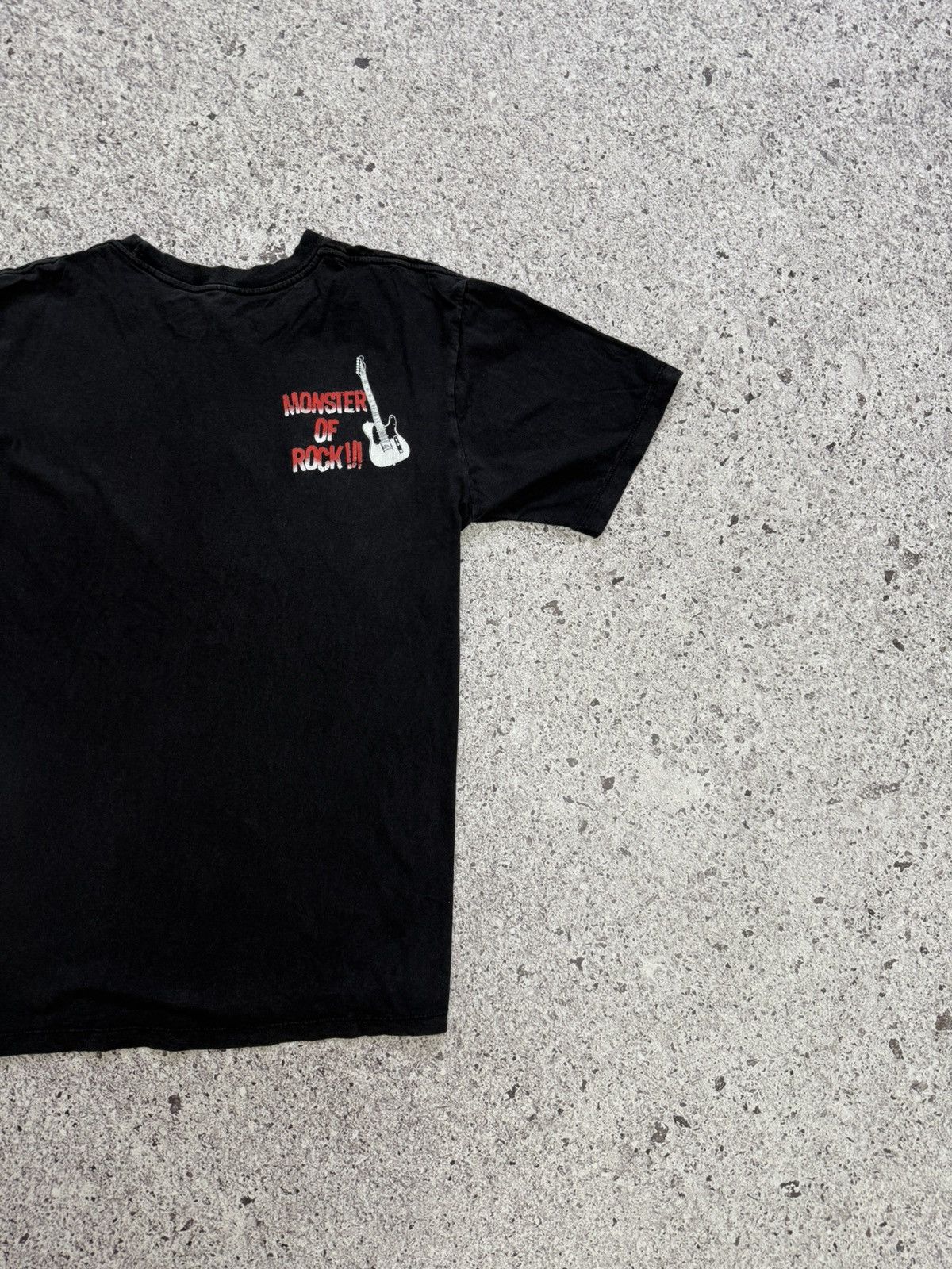 Band Tees × Vintage Vintage 1990’s Monster Of Rock All Rock Bands Logo T-Shirt Size US M / EU 48-50 / 2 - 8 Thumbnail