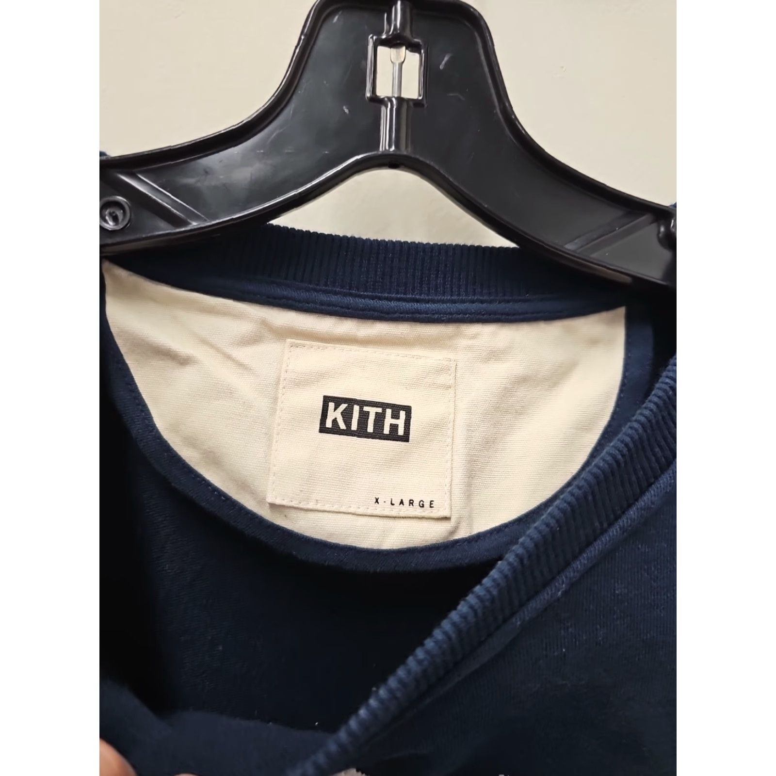 Kith VINTAGE KITH Sweatshirt with Cut off Sleeves XL Pullover Men Blue Size US XL / EU 56 / 4 - 2 Thumbnail