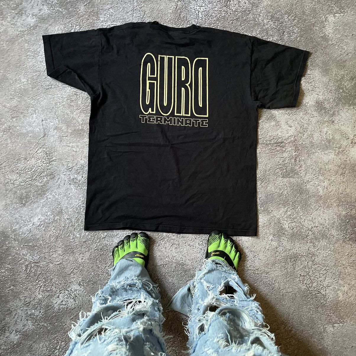 Vintage Vintage Y2K Gura Graphic Tee Anime Streetwear Black Faded L Size US L / EU 52-54 / 3 - 8 Thumbnail