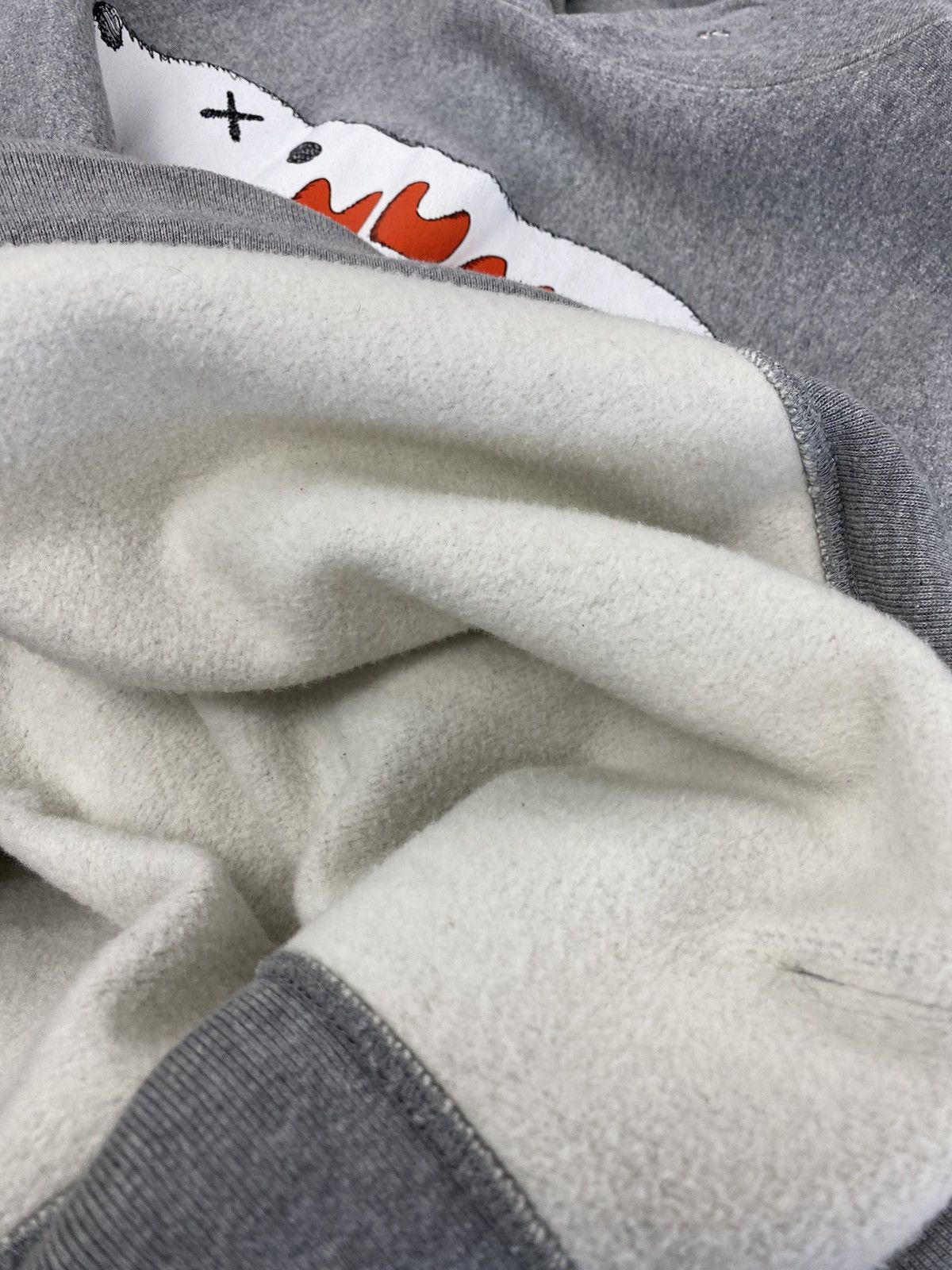 Human Made × Kaws Human Made x Kaws polar bear hoodie grey