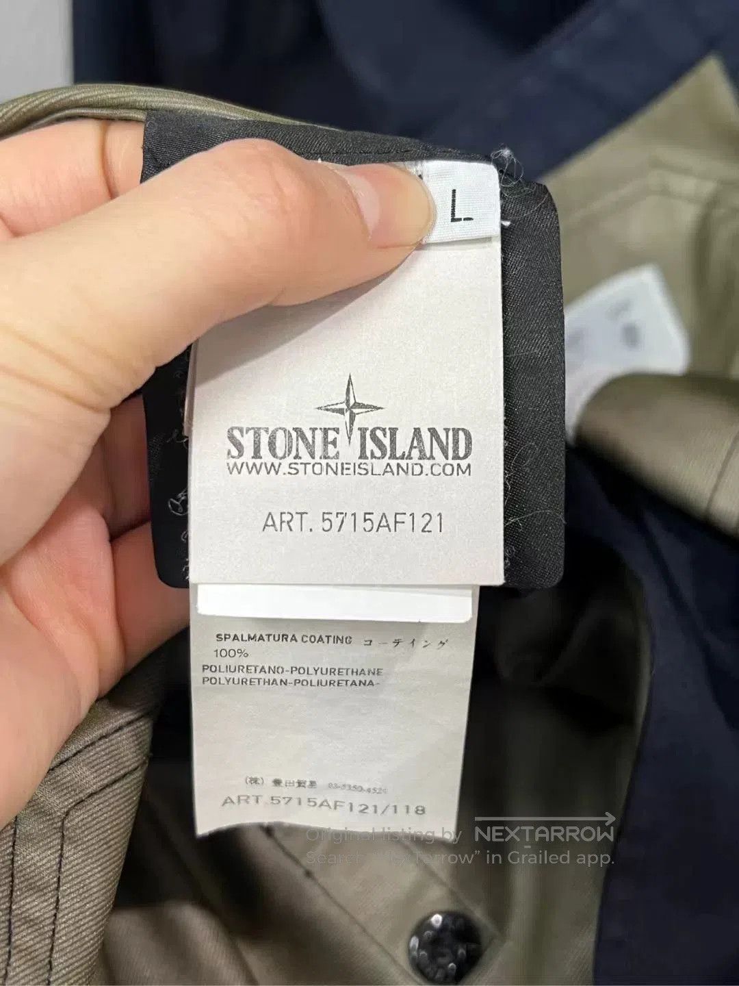 Stone Island Stone Island Embroidered Utility Jacket. Size US L / EU 52-54 / 3 - 4 Thumbnail