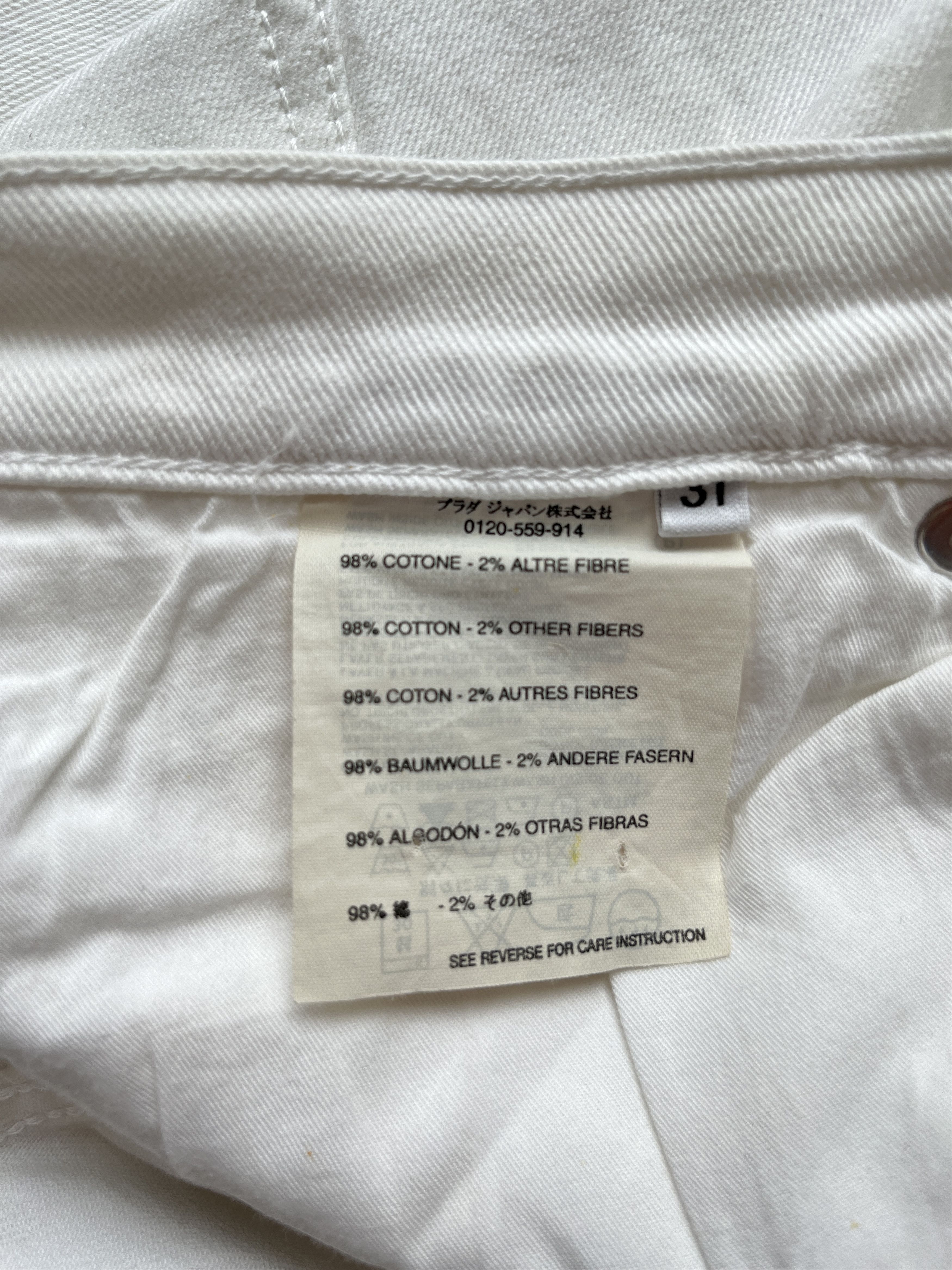 Prada ⚡️QUICK SALE⚡️2005 Prada Sport Linea Rossa Denim Jeans Pants Size US 31 - 4 Thumbnail