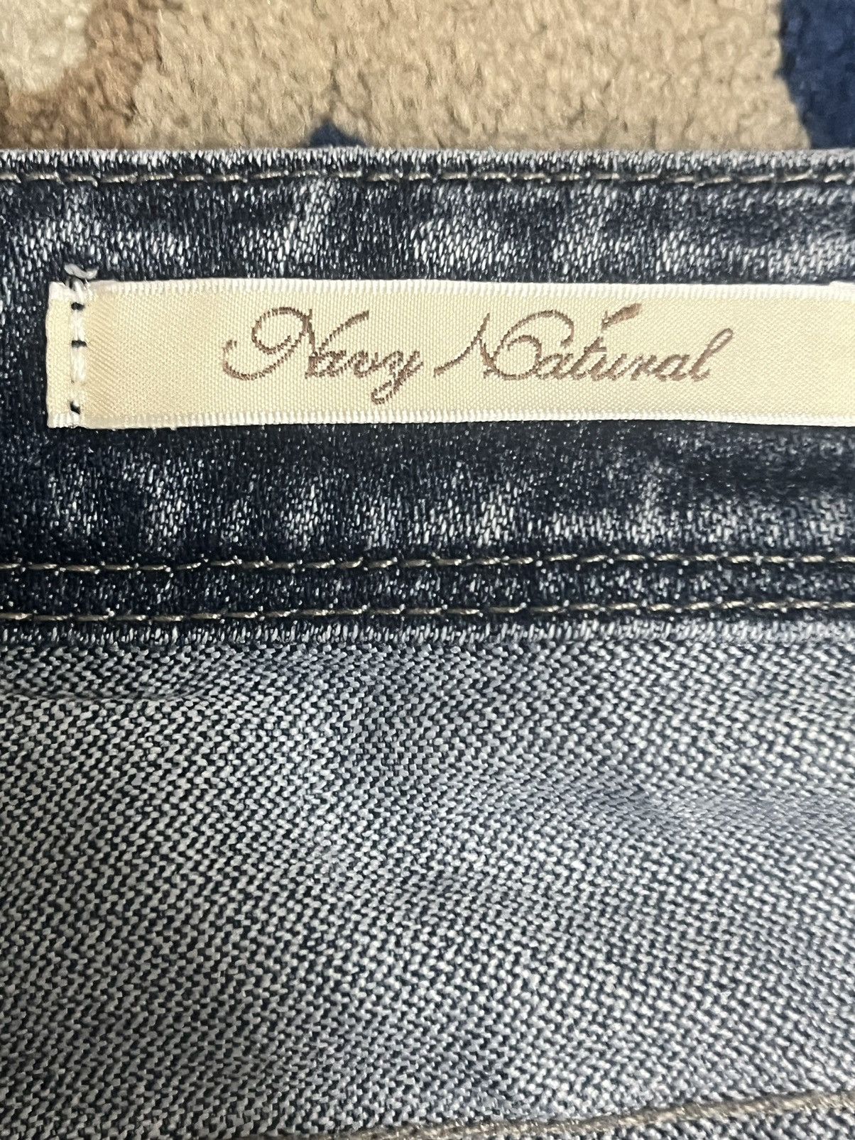Junya Watanabe Navy Natural Flare Denim Size US 33 - 7 Thumbnail