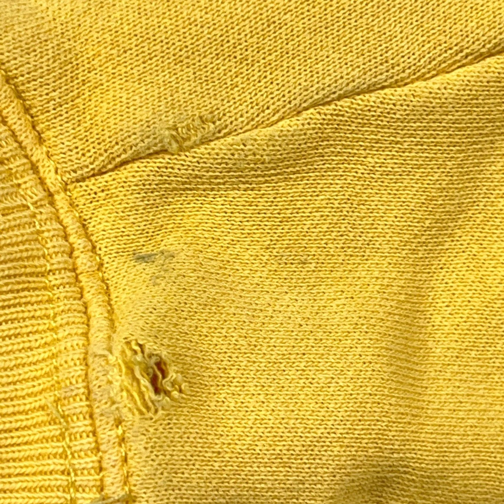Tommy Hilfiger VINTAGE Tommy Hilfiger Sweatshirt Men M Yellow Crewneck Logo Embroidered Graphic Print 90s Classic Modern Sports 90s Mens Size US M / EU 48-50 / 2 - 6 Thumbnail