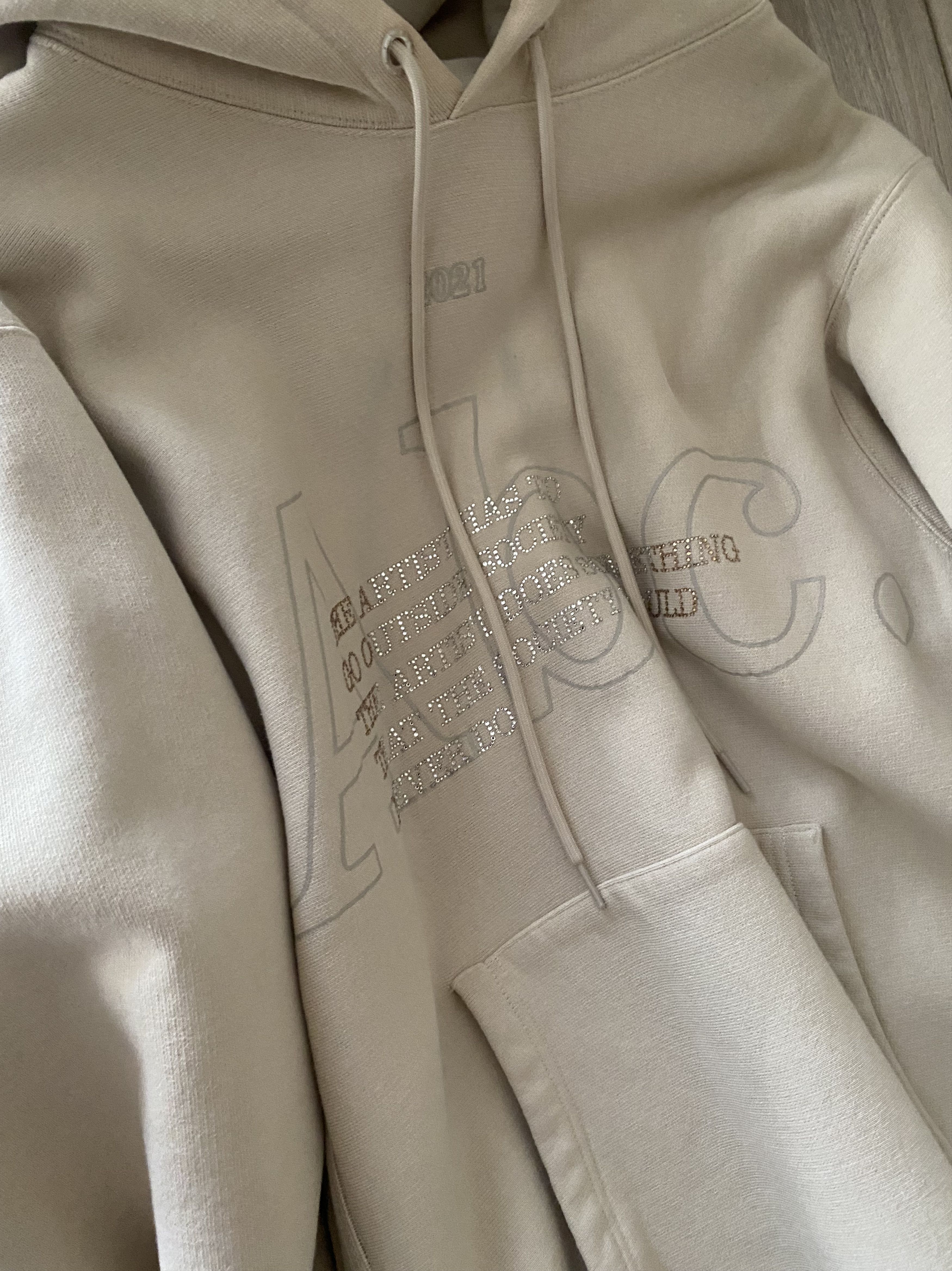 Advisory Board Crystals Abc. Artist Series 2021 Moonstone Grey Hoodie Size US L / EU 52-54 / 3 - 4 Thumbnail