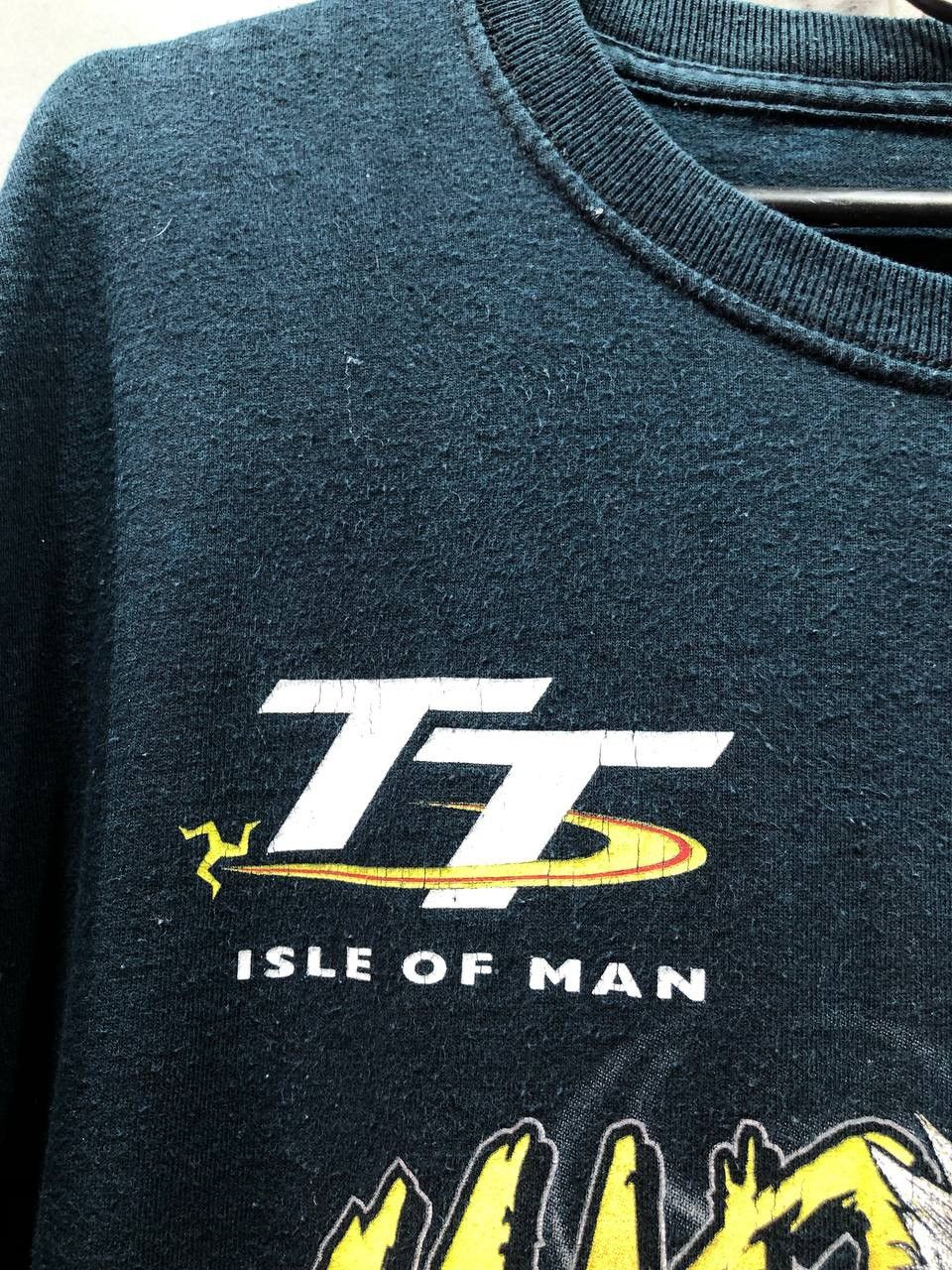 Vintage Vintage Isle of Man 2008 Mad Sunday Racing Moto Tee T-Shirt Size US XXL / EU 58 / 5 - 2 Thumbnail