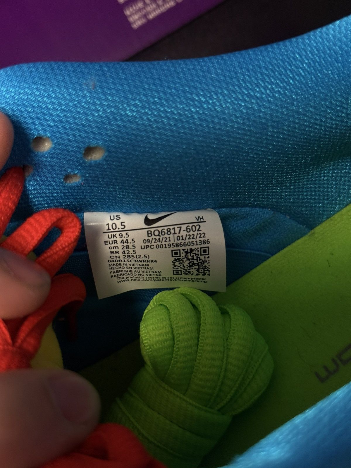 Nike Nike Dunk Low SB Bart Size 10.5 (BQ6817-602) 🧼 Size US 10.5 / EU 43-44 - 13 Thumbnail