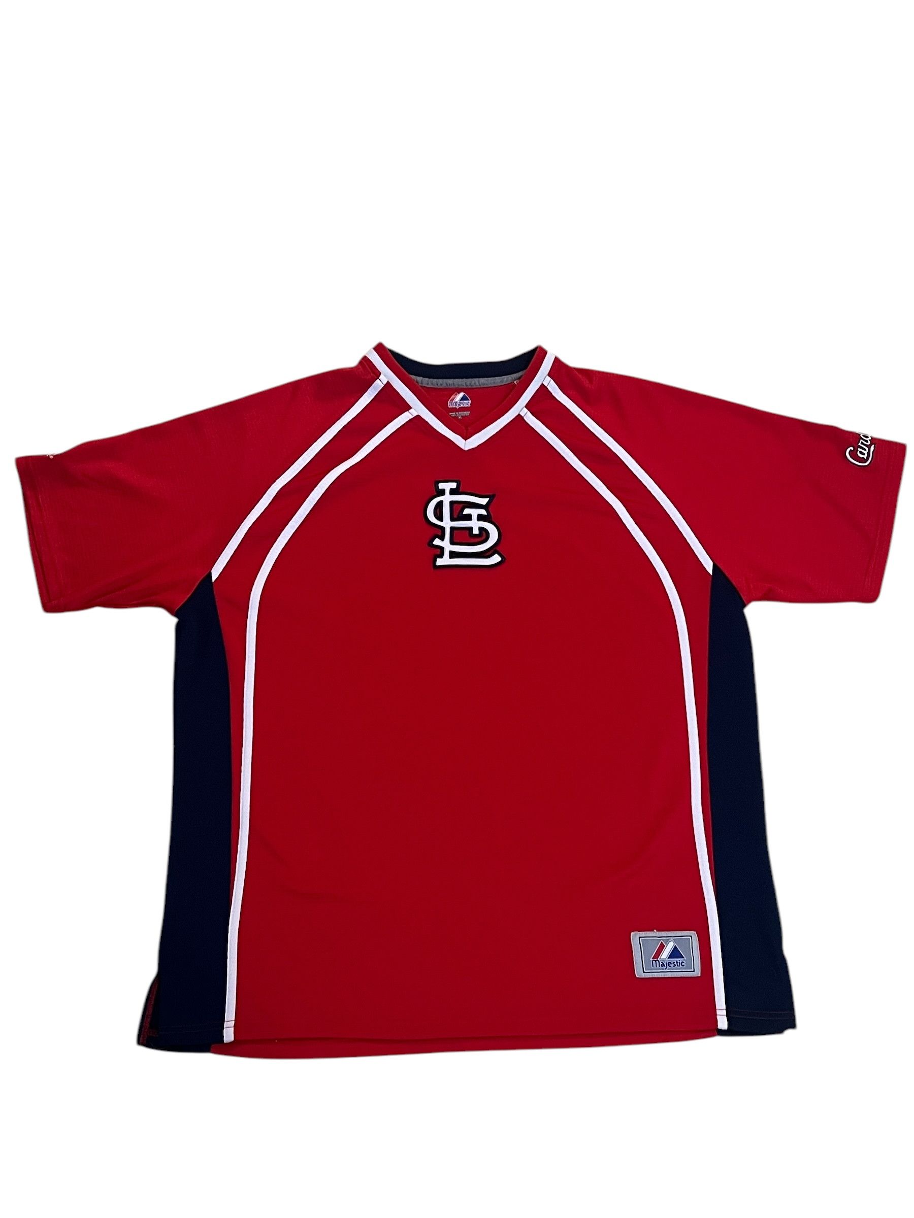 Majestic St. Louis Cardinals Shirt Jersey Size Mens XL Majestic Size US XL / EU 56 / 4 - 1 Thumbnail