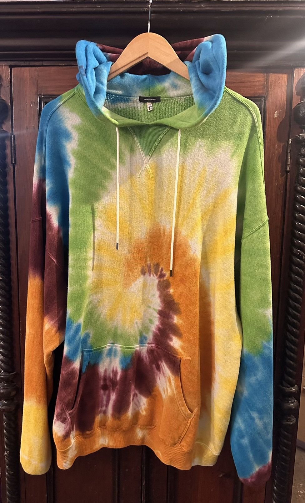 R13 tie dye hoodie clearance