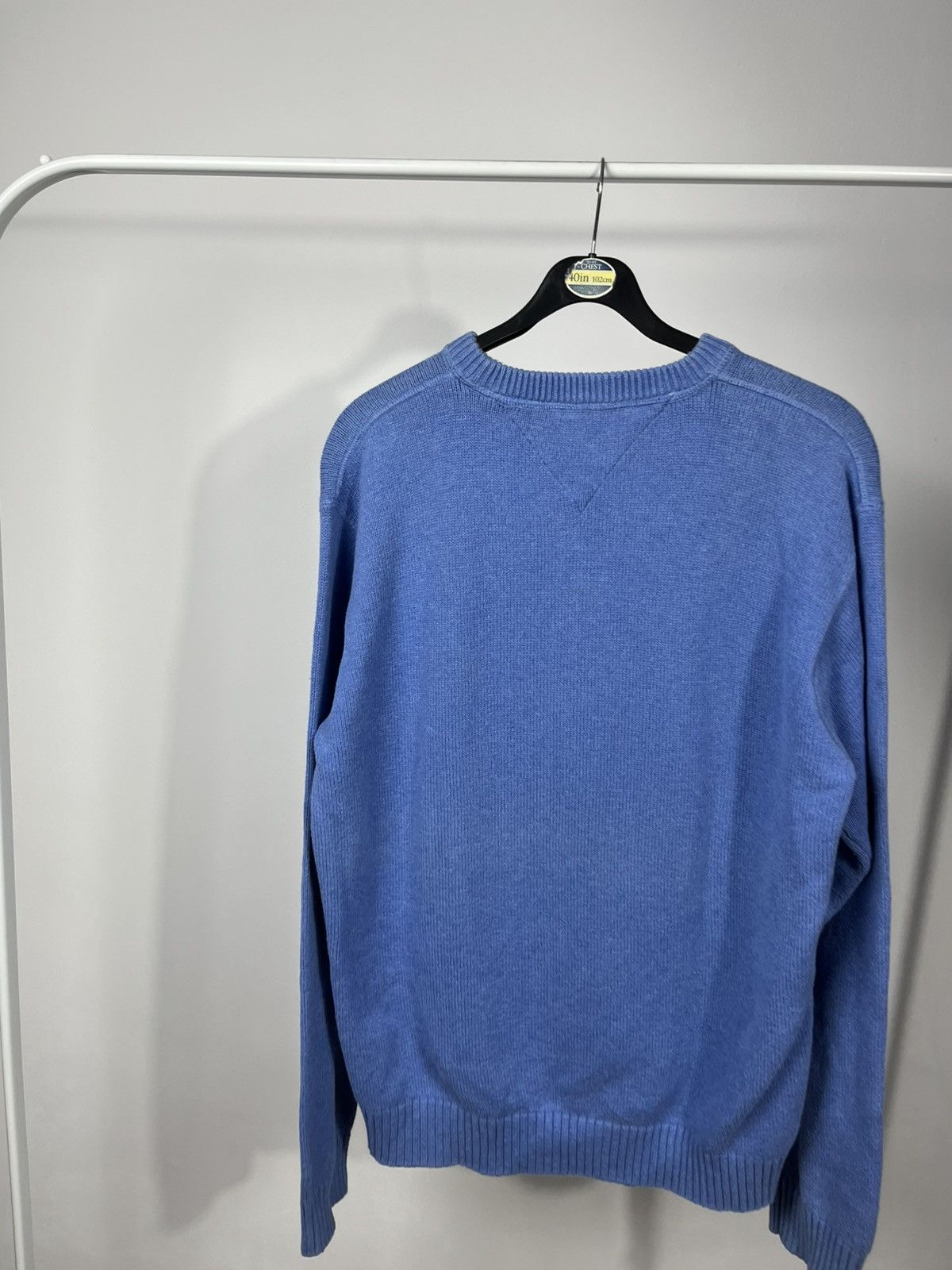 Tommy Hilfiger Vintage Tommy Hilfiger Heavy Knit Sweater Blue Size L Thick Size US L / EU 52-54 / 3 - 11 Thumbnail