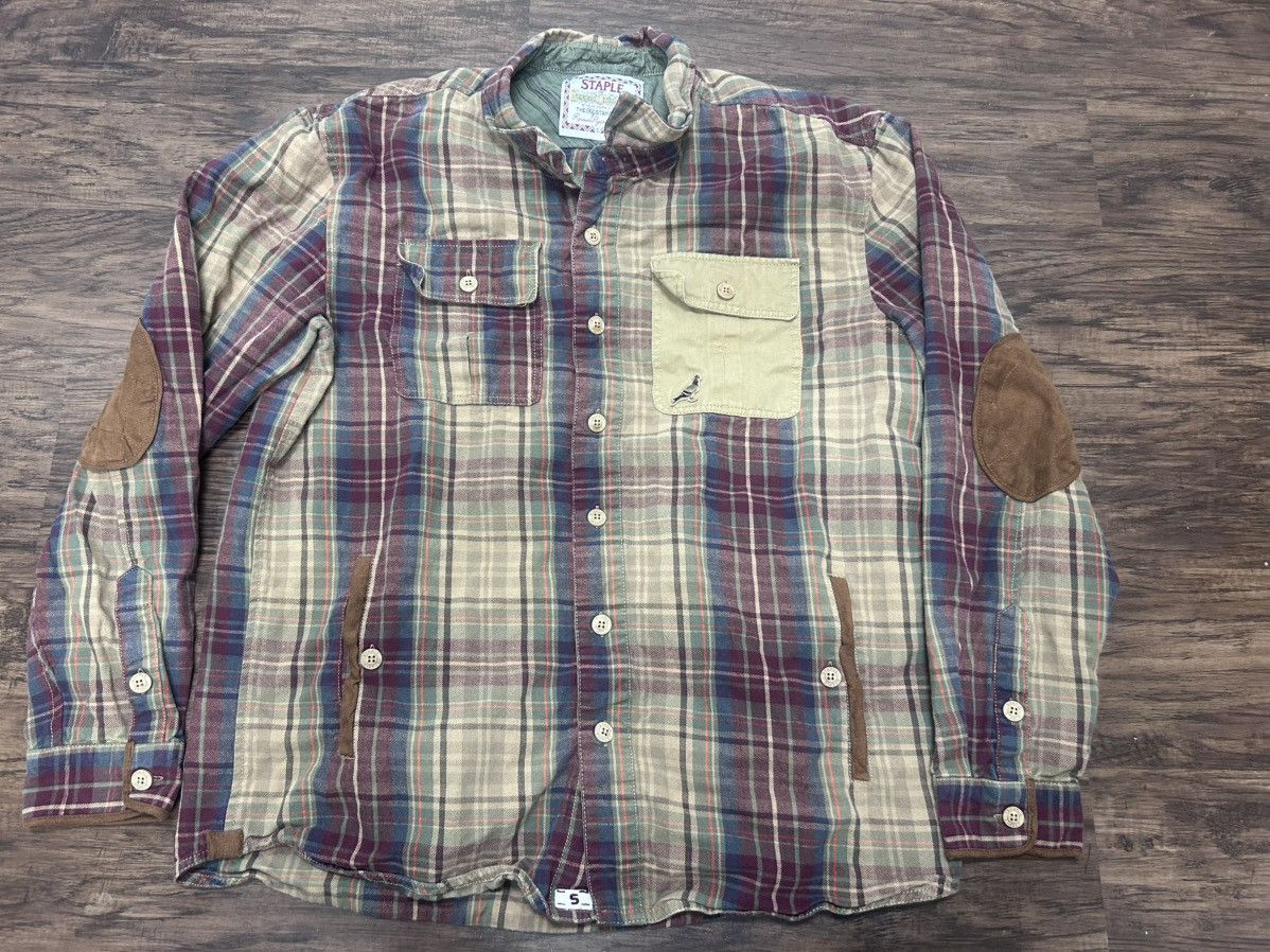 Staple × Vintage Staple pigeon “rugged outdoors of NYC” flannel XL Size US XL / EU 56 / 4 - 1 Thumbnail