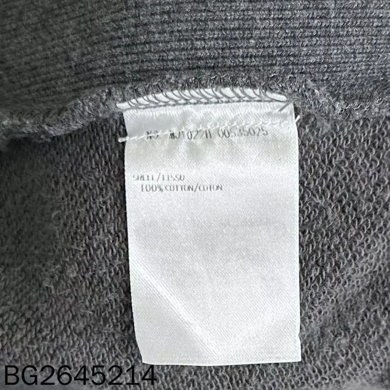 Thom Browne Thom Browne Dark grey zip hoodie Size US L / EU 52-54 / 3 - 6 Thumbnail