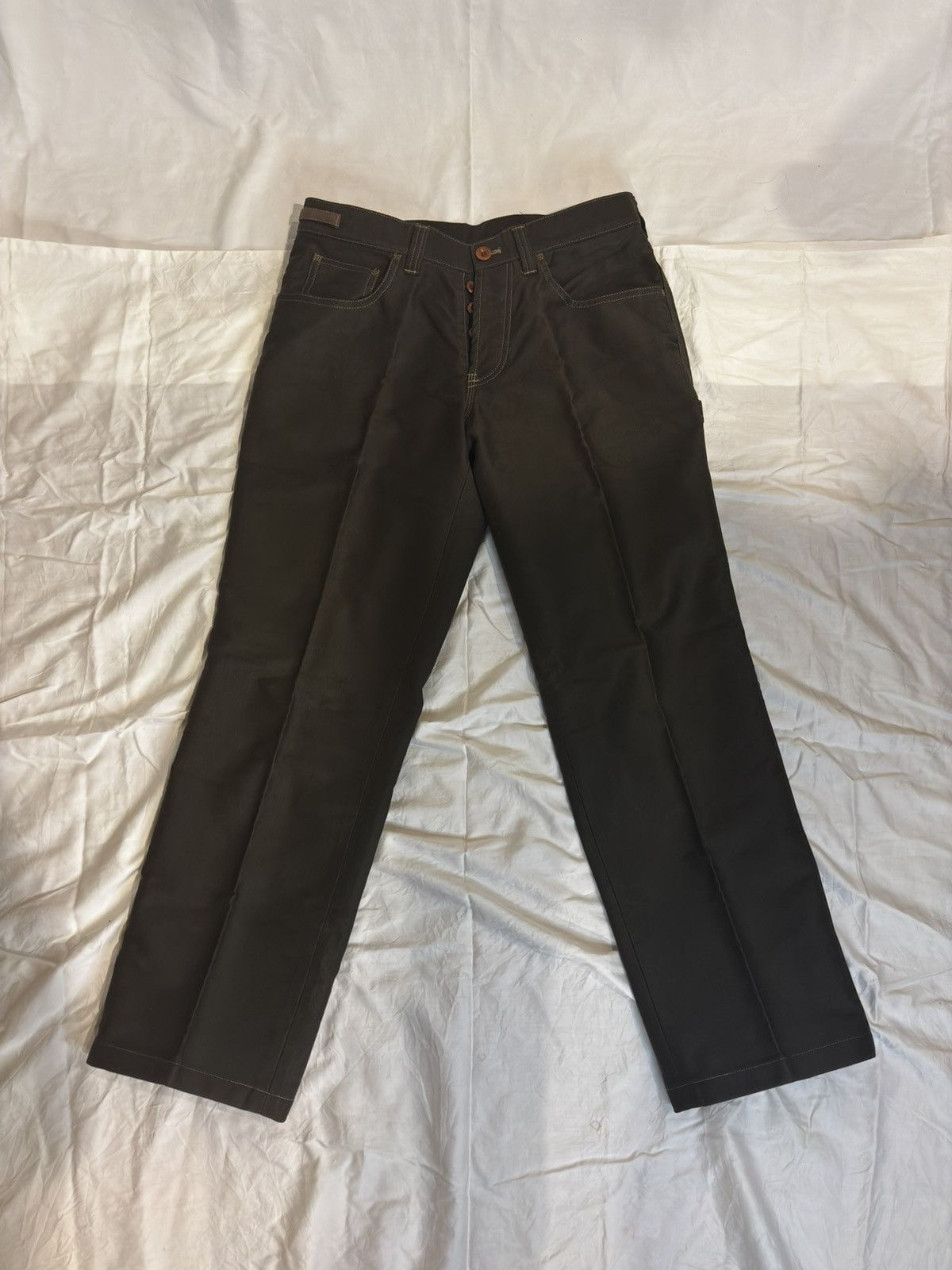Paul Smith Khaki pants.op-618 Size US 32 / EU 48 - 5 Thumbnail