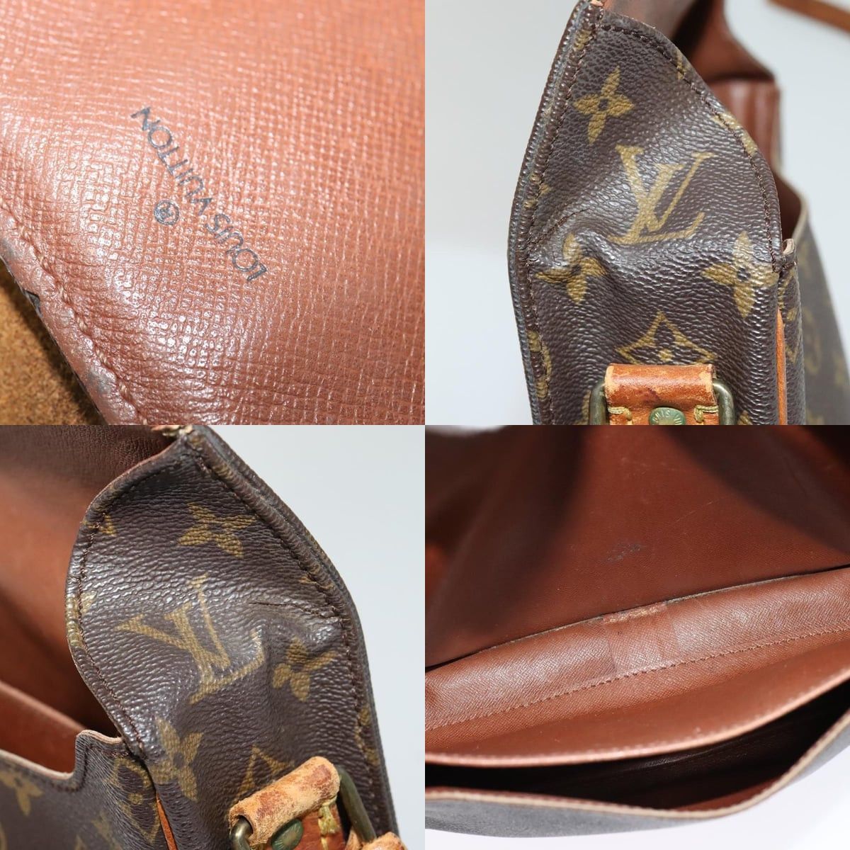 Louis Vuitton LOUIS VUITTON Monogram Cartouchiere GM Shoulder Bag M51252 Size ONE SIZE - 12 Thumbnail
