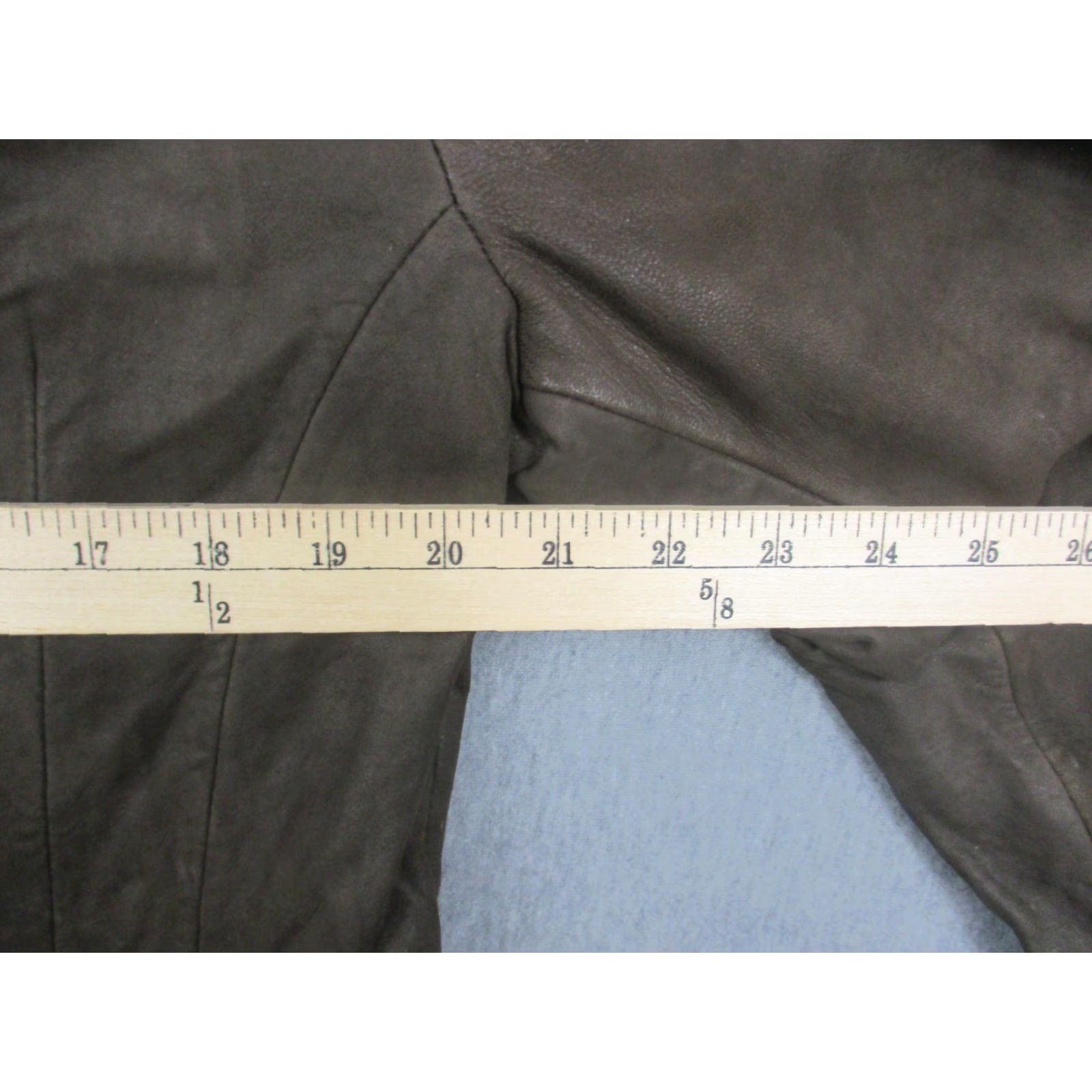 Vintage Wilsons Leather Jacket Womens XL Brown Blazer Style Pelle Studio 100% Leather Size XL / US 12-14 / IT 48-50 - 4 Thumbnail