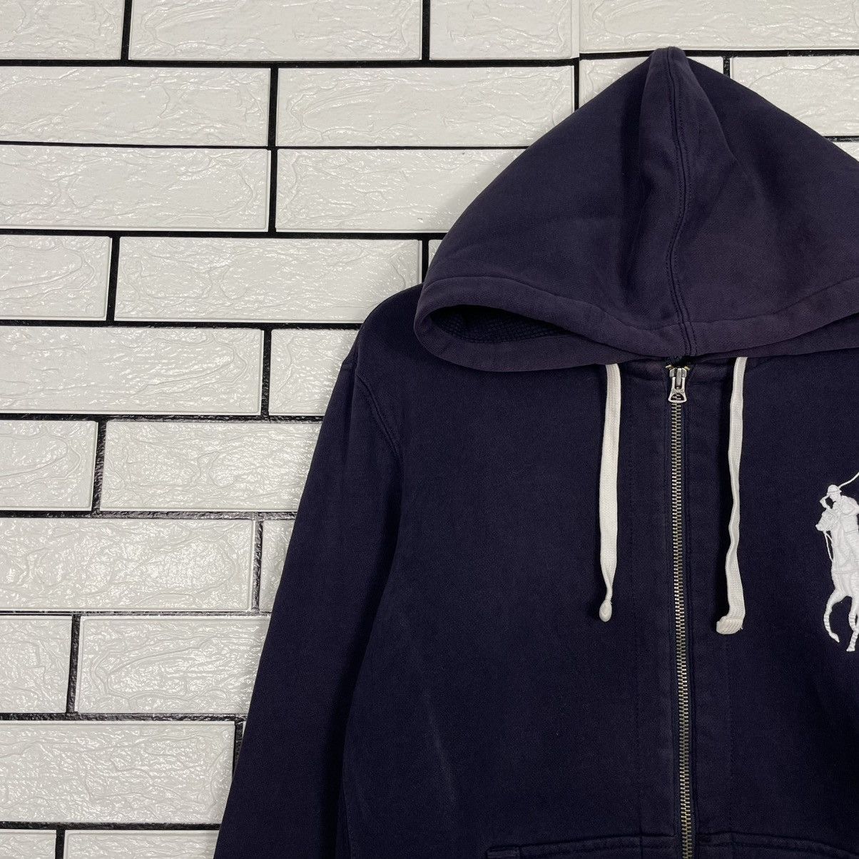 Polo Ralph Lauren Vintage Polo Ralph Lauren Zipper Hoodie Jacket Size US M / EU 48-50 / 2 - 6 Thumbnail