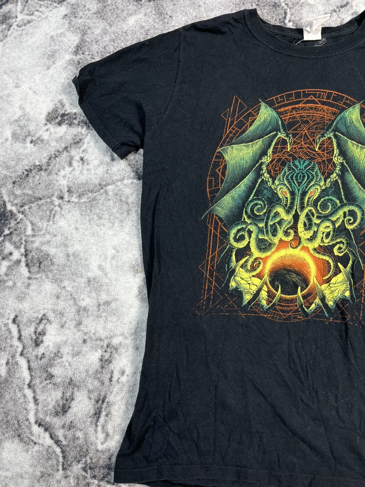 Band Tees Lovecraft Cthulhu T Shirt Size US M / EU 48-50 / 2 - 2 Thumbnail