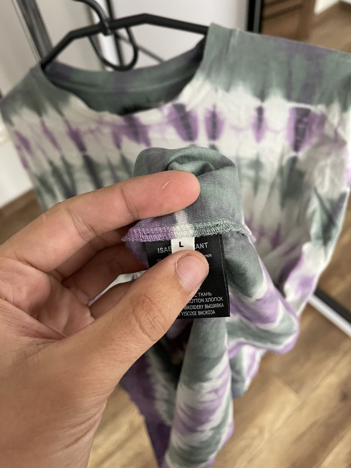 Isabel Marant Isabel Marant Tie Dye T-Shirt Tee Size US L / EU 52-54 / 3 - 13 Thumbnail
