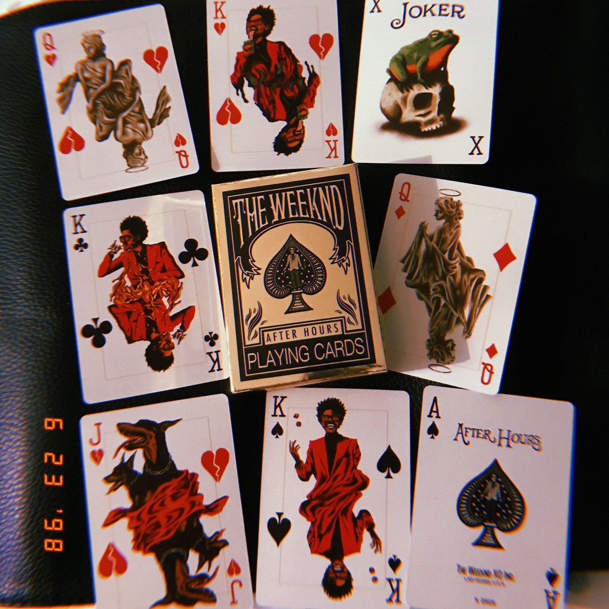 The Weeknd The Weeknd After Hours Playing Cards Size ONE SIZE - 5 Thumbnail