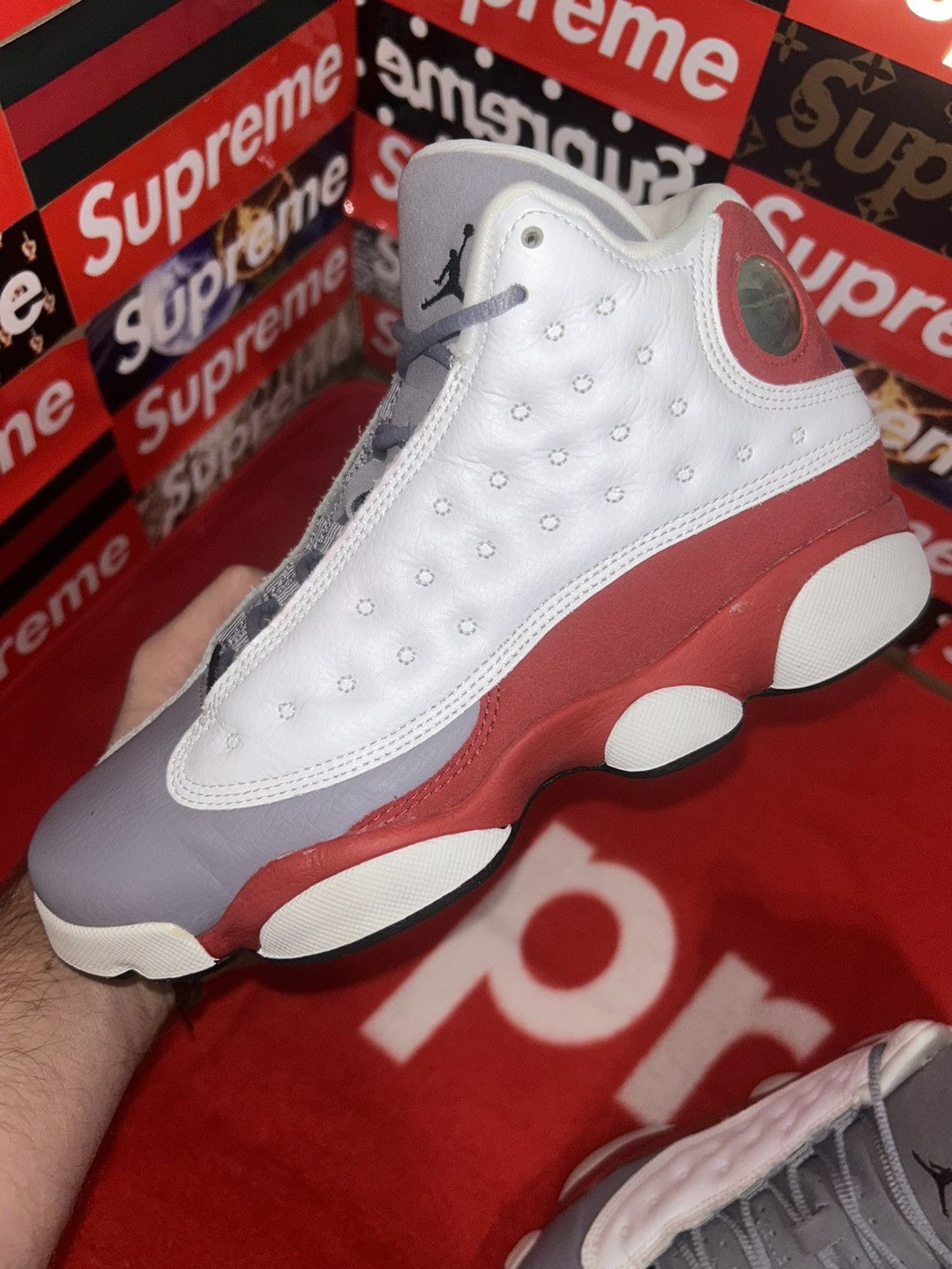 Jordan Brand Jordan 13 Retro Grey Toe (GS) 414574-126 size 5.5y Size US 5.5 / EU 38 - 9 Thumbnail