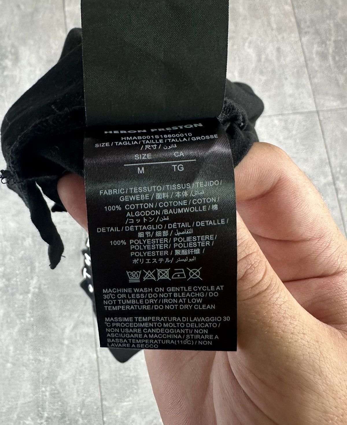 Heron Preston Heron Preston Стиль Logo Luxury Mens Long Sleeve Size US M / EU 48-50 / 2 - 8 Thumbnail